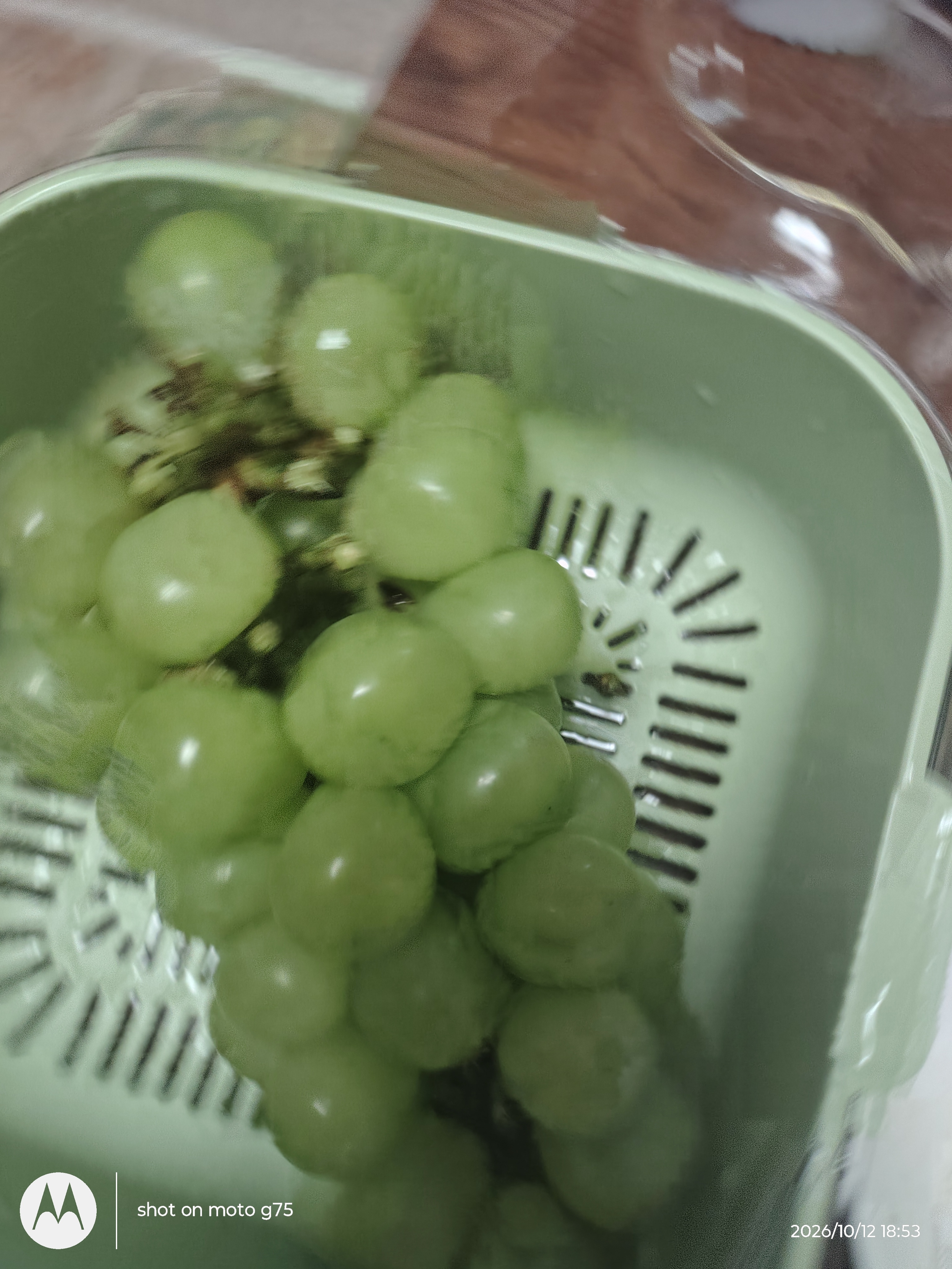 京鲜生 阳光玫瑰青提净重4.5-5斤水果礼盒 单果10g+ 葡萄/提子源头直发 实拍图