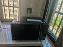 美的（Midea）微波炉烤箱一体机 小型家用平板易洁烧烤智能解冻20升微波炉  光波加热2026新款201B二代 实拍图