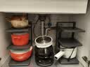 百年正和厨房置物架下水槽锅架多层家用橱柜内储物隐藏式灶台锅具收纳神器 3层枪灰经典款【层高可调】 实拍图