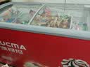 澳柯玛（AUCMA）338 升雪糕柜商超卖场海鲜生鲜速冻保鲜冰柜商用玻璃门冷冻展示柜 - 30℃深冷一级能效 SD-338HA 实拍图