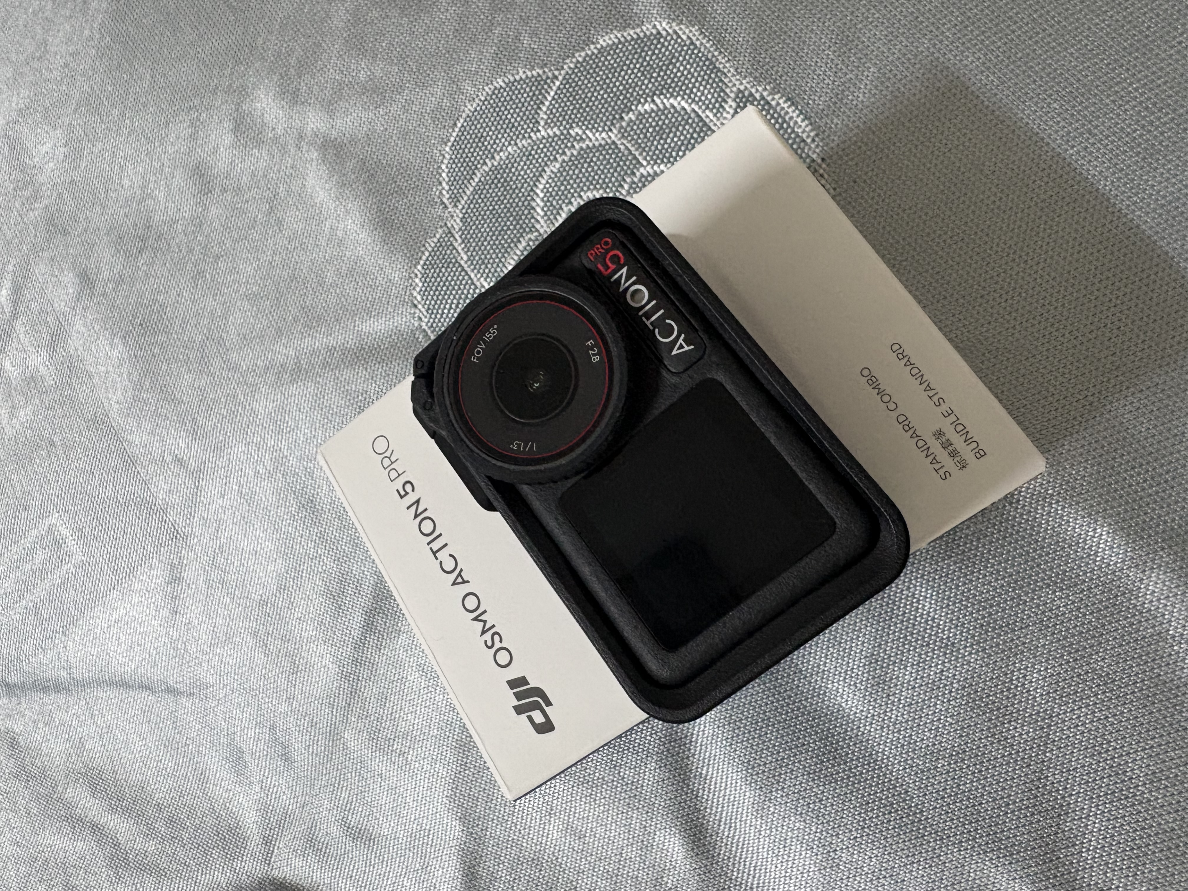 大疆（DJI）Osmo Action 5 Pro 超旗舰画质运动相机 户外摩托骑行潜水徒步vlog便携式4K摄像机 标准套装 47GB内置存储 标配（不含随心换） 实拍图