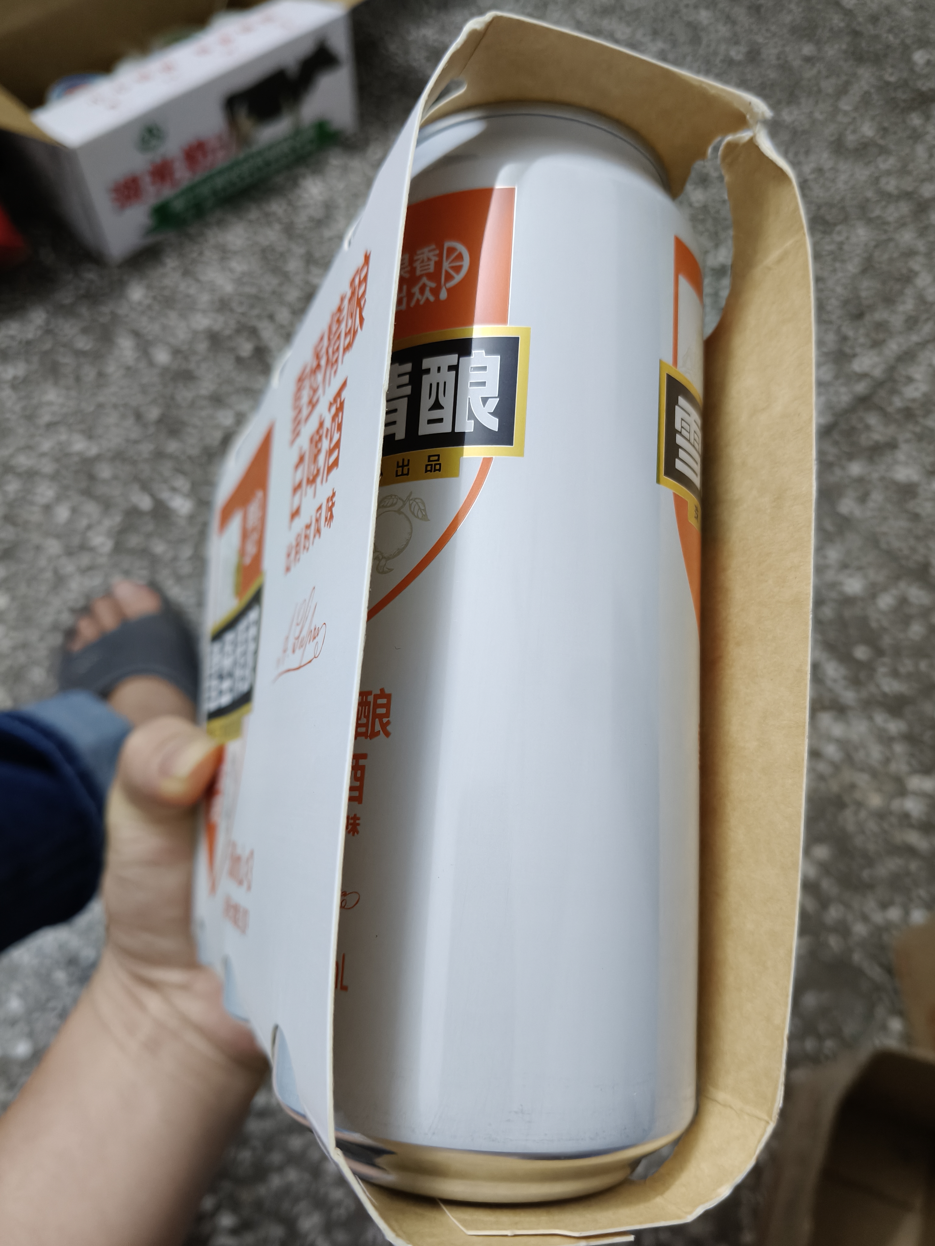 珠江啤酒11度 雪堡精酿比利时风味白啤酒 500ml*3听  京东自营 实拍图