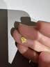 御邪3mm 光面足金小金豆路路通 999 足金单颗通孔珠 DIY 手链黄金配件 3毫米光面金珠两颗 实拍图