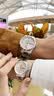 瑞士适用劳力士原装手表男女士机械表防水夜光新款商务高档男女腕表 R3262男表 本色白面+送真皮表带 实拍图