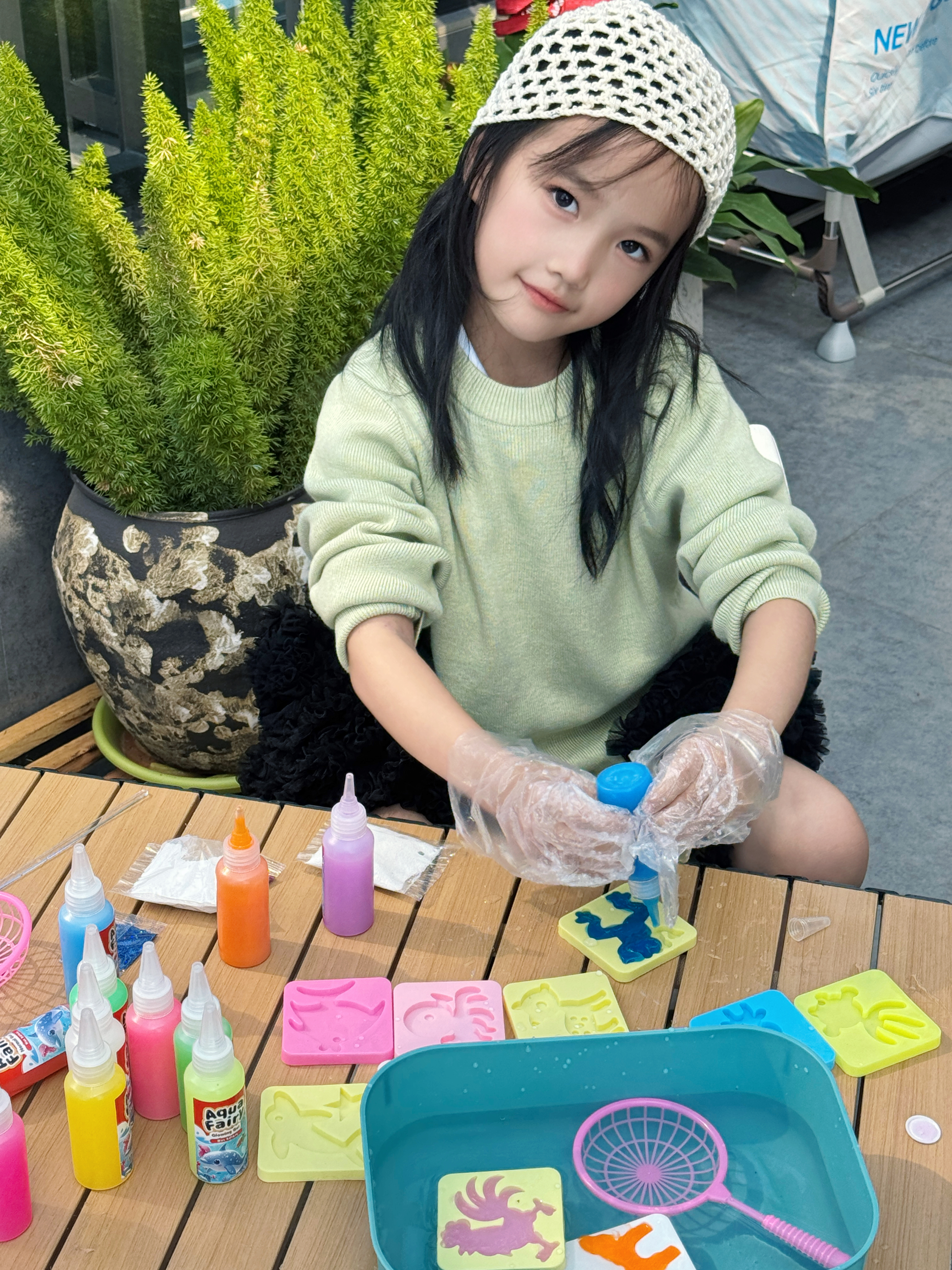 欣格魔幻水精灵水宝宝无毒手工diy制作材料包儿童玩具3-6岁生日礼物 实拍图