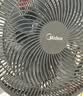 美的（Midea）【超级单品】七叶轻音立式电风扇家用柔风落地扇台式桌面小型风扇大风量节能摇头宿舍电扇 SAF30AB 实拍图