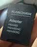 Sandisk闪迪128GB TF(MicroSD)内存卡4K极速金卡A2 V30 U3兼容大疆Pocket3/4P/Action 6运动相机/无人机存储卡 实拍图