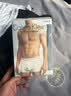 Calvin Klein内衣男士三条装ck低腰舒适棉质透气贴身防夹臀四角裤平角内裤男 NP2765ORSS-藏青/太空黑/碳灰 3条 M 实拍图