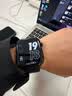 Apple/苹果/苹果 Watch Series 12 智能手表GPS款46毫米黑色铝金属表壳黑色运动型表带M/L MJFH4CH/B 实拍图