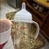 贝亲（Pigeon）桃子水 桃叶精华 婴儿爽身露 四季通用 200ml *3支装 实拍图