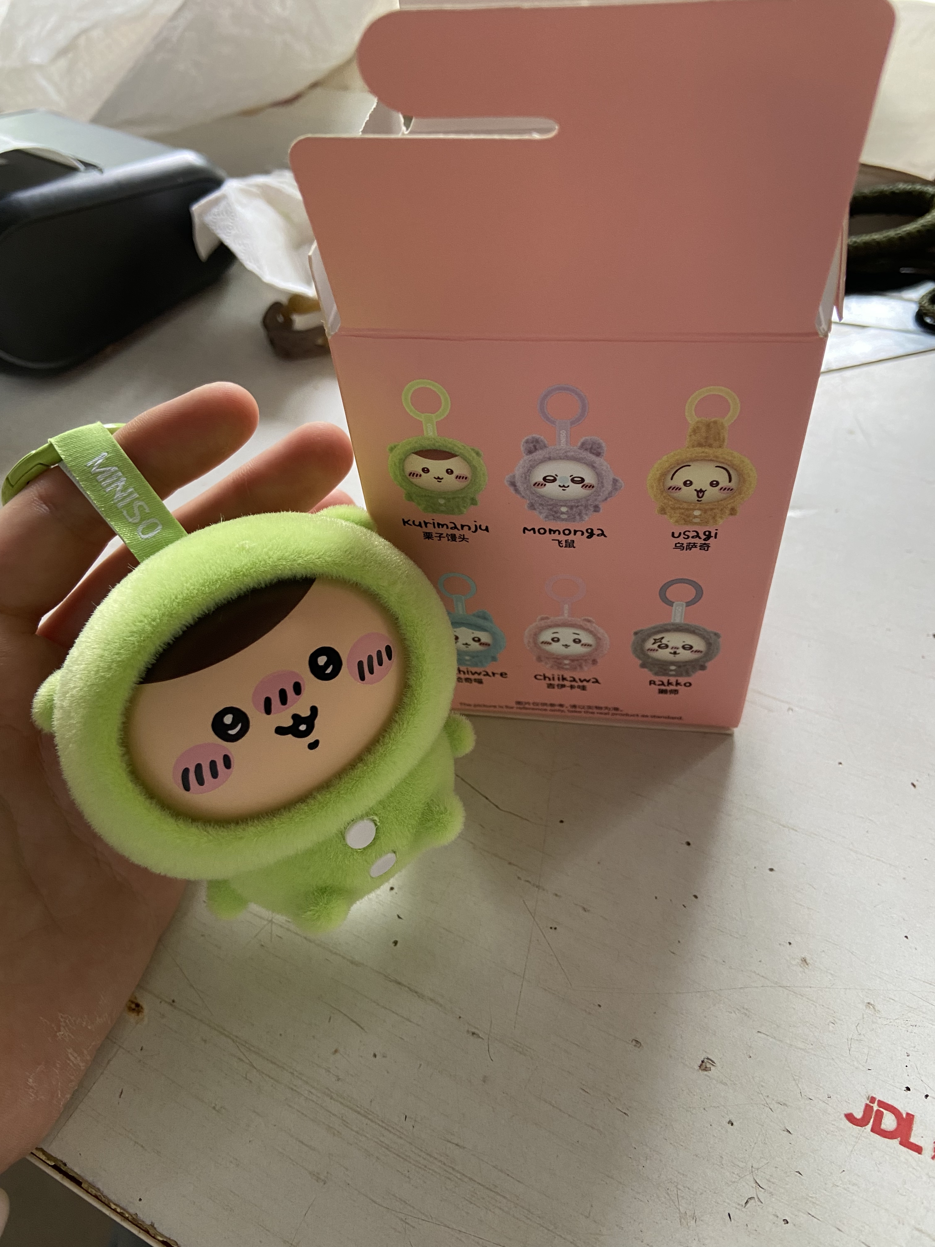 名创优品（MINISO）chiikawa睡衣换脸盲盒挂件手办桌面摆件玩具周边生日礼物男女 实拍图