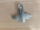 朗科（Netac）64GB USB3.2 U盘 读速150MB/s US16金属Type-C双接口  电脑手机优盘 安卓苹果鸿蒙通用 支持OTG 实拍图