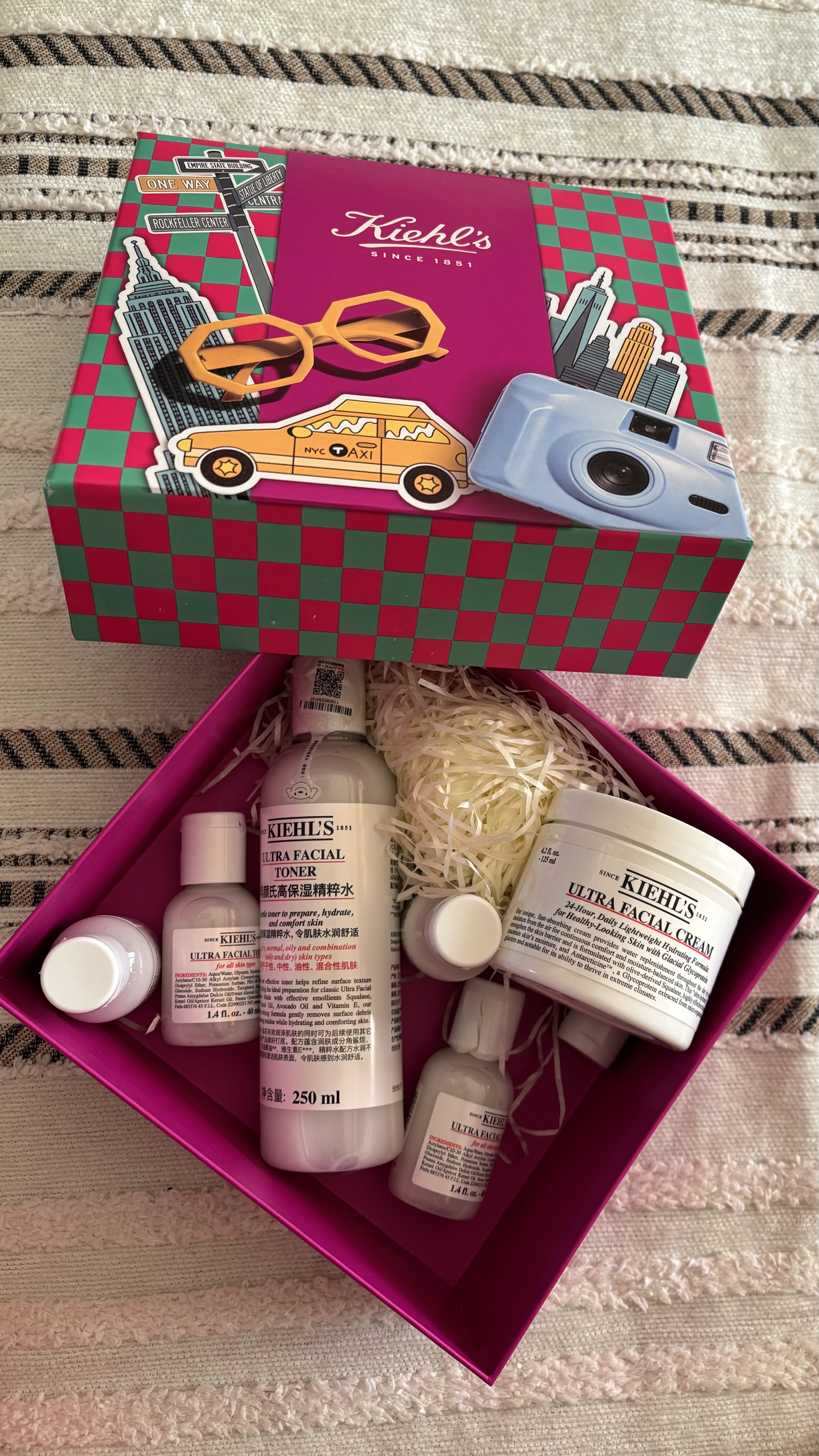 科颜氏（Kiehl's）高保湿精华水250ml 补水保湿护肤品礼盒生日礼物 实拍图