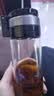 希诺单层玻璃杯大容量便携提环运动水杯男过滤泡茶杯子XN-6075 480mL 实拍图