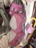 京东京造 儿童轮滑护具滑板平衡车防护装备 护膝护肘护掌6件套 粉色 实拍图