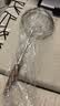 京东京造 漏勺 勺子笊篱过滤网304不锈钢【花梨木手柄】加长44.5cm 实拍图