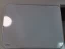 得力40*30cm银色桌面手持小白板 可擦写单面桌面写字板 磁性儿童家用教学小黑板记事备忘提示板 实拍图