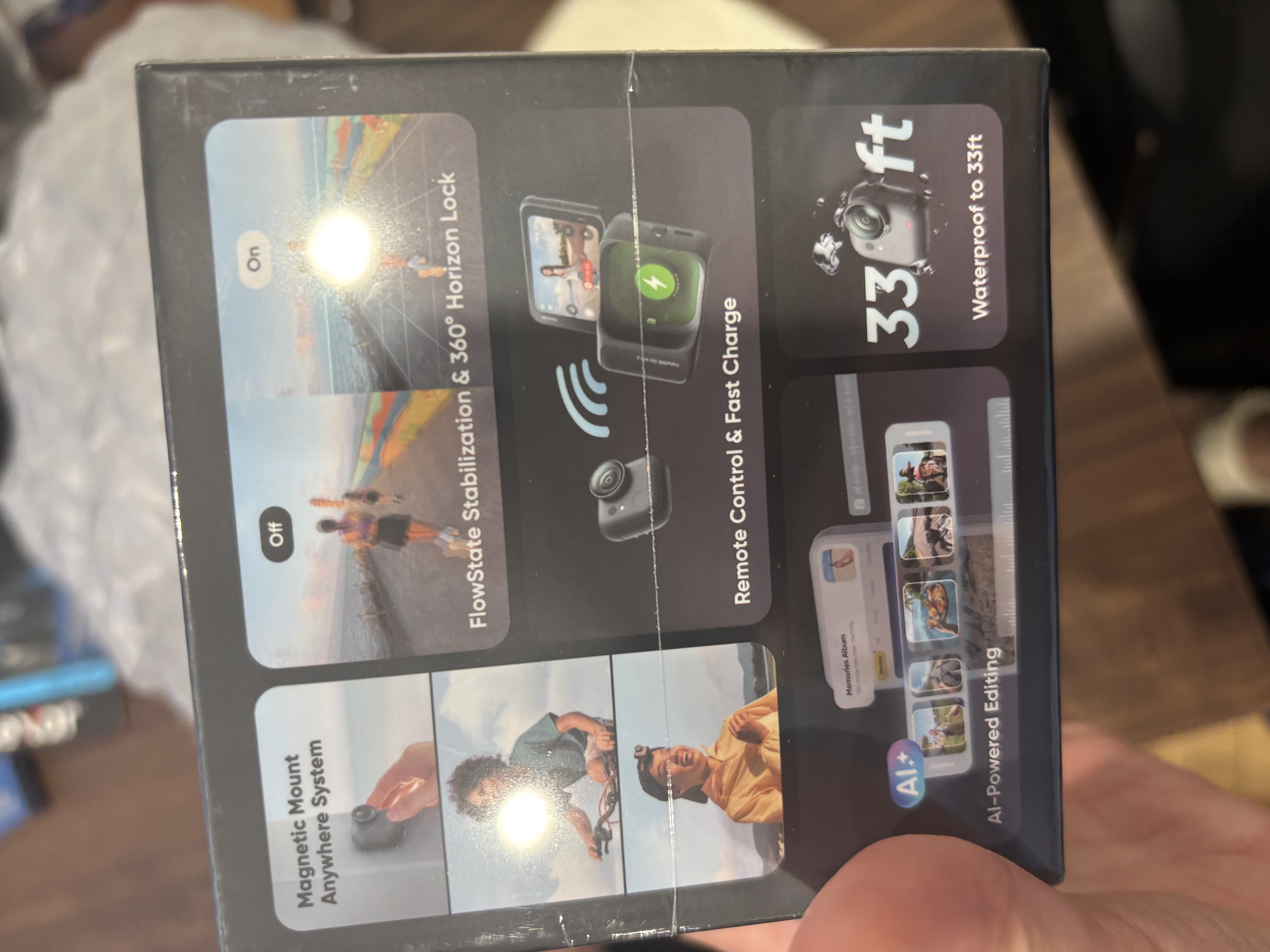 Sandisk闪迪128GB TF(MicroSD)内存卡4K极速金卡A2 V30 U3兼容大疆Pocket3/4P/Action 6运动相机/无人机存储卡 实拍图