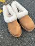 UGG【双11抢先购】秋季女士茸茸毛鞋领厚底休闲懒人毛毛鞋 1166733 CHE | 栗色 39 鞋款偏小，建议拍大一码 实拍图
