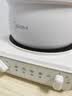 美的（Midea）电煮锅 小电锅 电蒸锅 电火锅 电热锅 分体式可拆洗 2.6L学生宿舍多功能锅 泡面锅 XZC2061 配蒸笼 实拍图