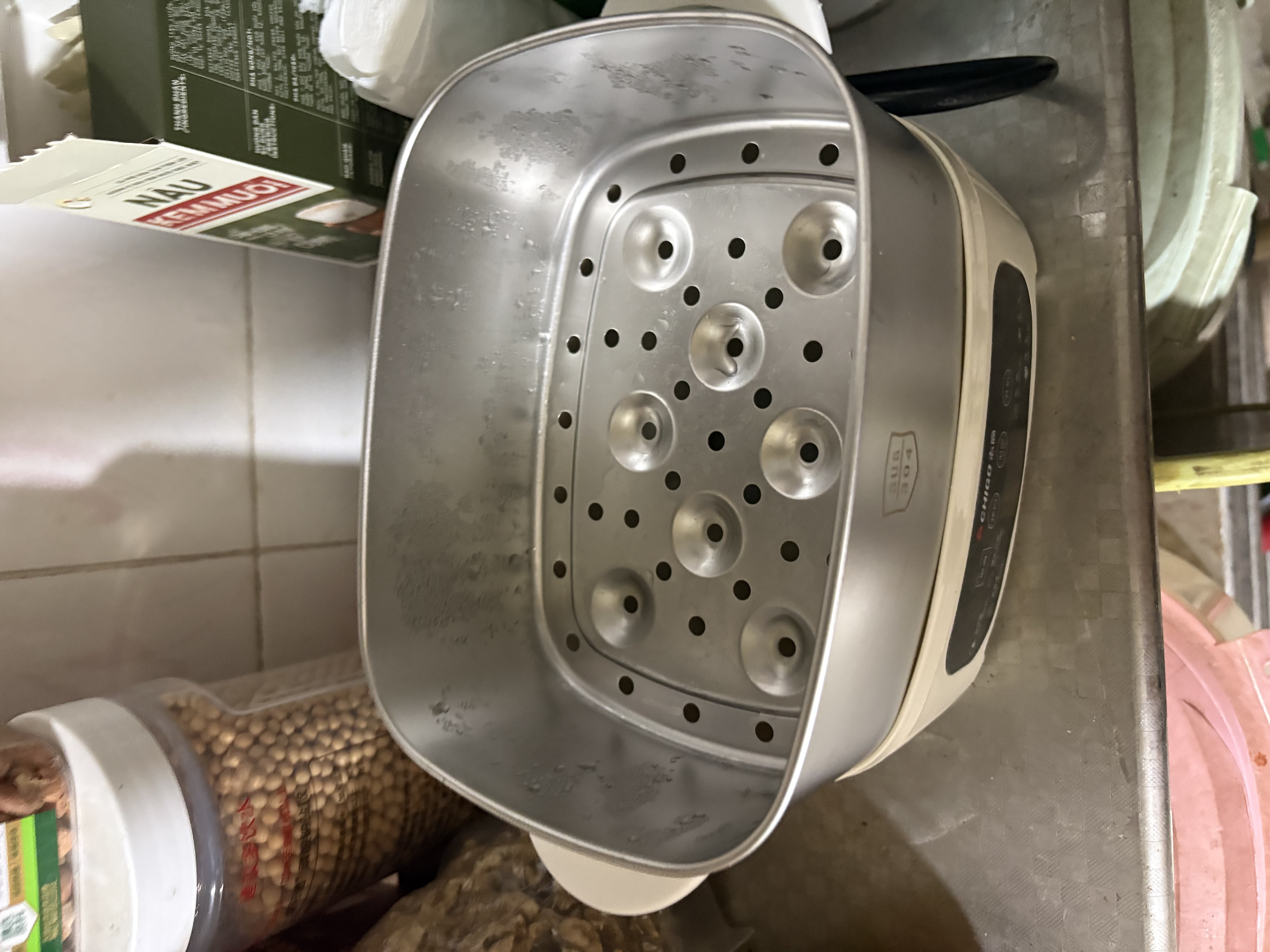 志高（CHIGO）煮蛋器 蒸蛋器 智能电蒸锅小型2-3人用自动断电 可预约定时家用多功能早餐机煮鸡蛋神器ZNZDQ058 实拍图