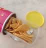 乐事（Lay's）无限薯片 鲜浓番茄味 104克*2罐 208克 休闲零食 膨化食品 实拍图