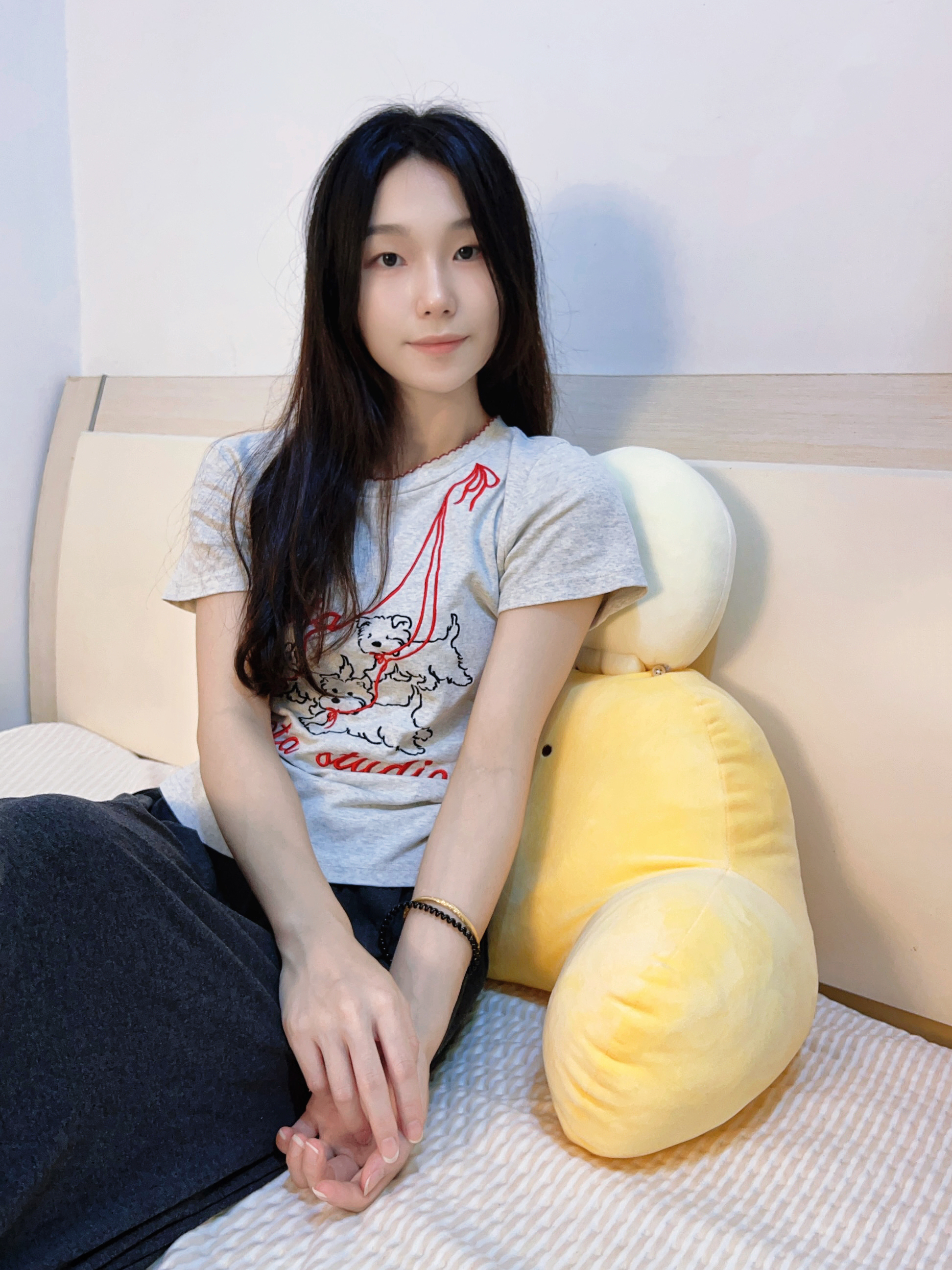 礼意久久按摩抱枕玩偶靠枕靠垫老婆女友闺蜜女生生日礼物女士实用高级小众 【精美礼盒+仿人手游走按摩+温感热敷】会按摩的兜兜 送女孩孕妇宝妈走心高端解压治愈系结婚纪念日纪念意义 实拍图