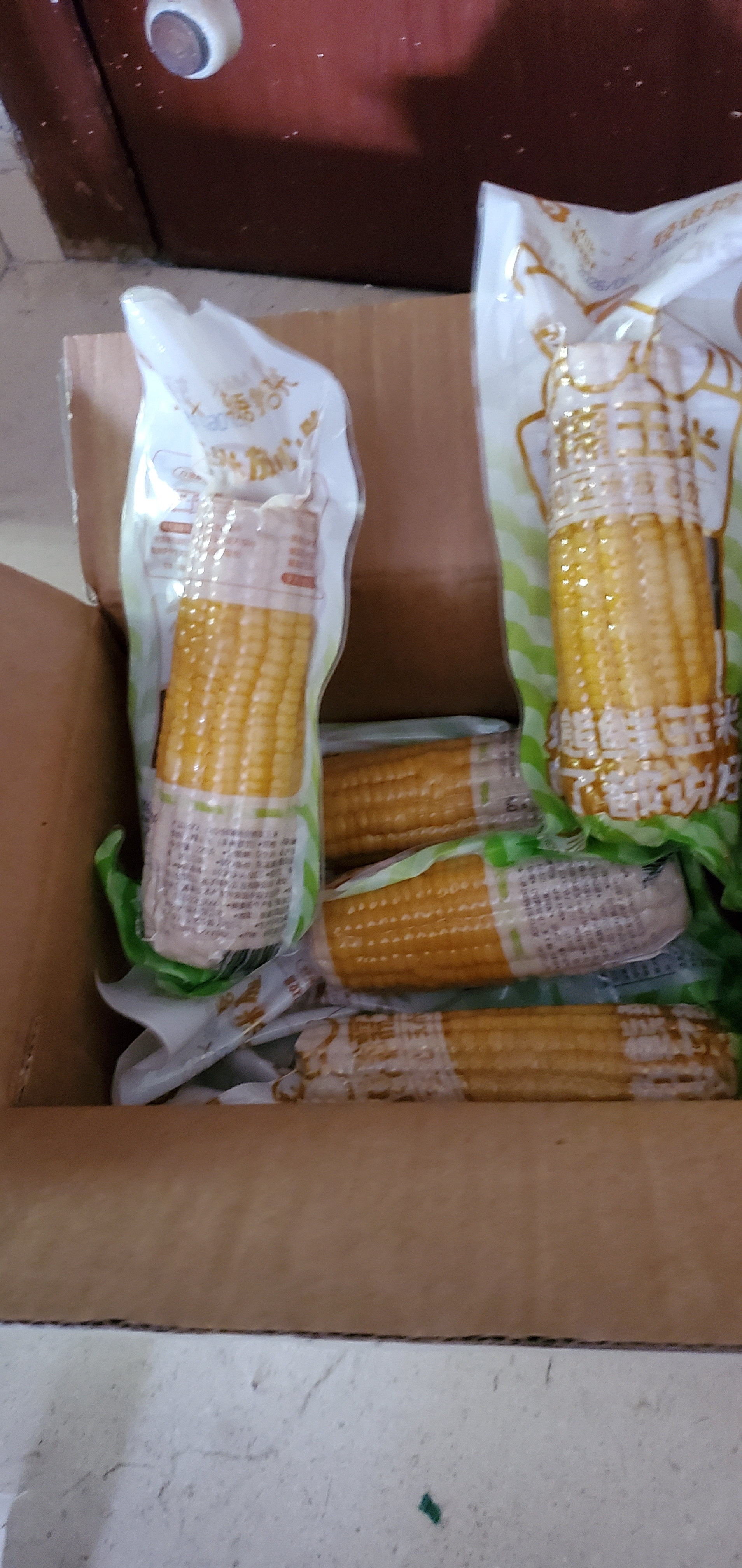 金沃瑞丰白糯玉米3.5斤220g*8根软糯甜粘低脂杂粮早餐【真有机假一赔万】 实拍图