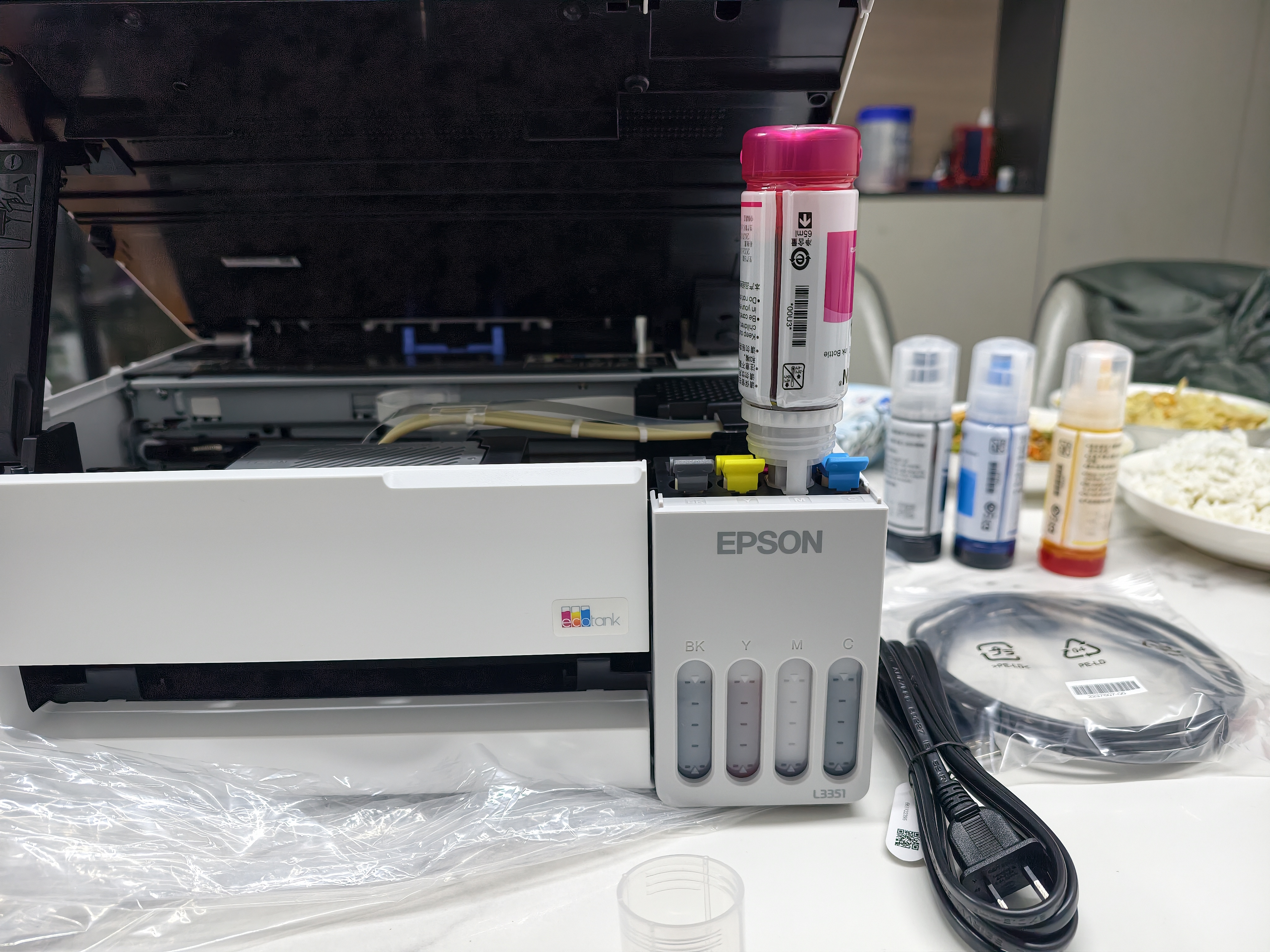 爱普生（EPSON）【6代新品】L3351墨仓式彩色打印机 微信打印/无线连接 家用AI学习打印机（打印、复印、扫描） 实拍图