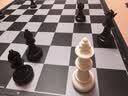 友邦（UB） 国际象棋磁性折叠便携成人儿童学生教学露营用棋4812B-C(大号) 实拍图