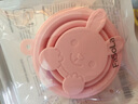FaSoLa折叠水杯便携式食品级硅胶耐高温牙杯户外旅行压缩漱口杯子 折叠硅胶杯 婴儿粉 170ml 实拍图