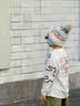 Kocotreekk树儿童帽子抗静电可爱绒球男童女孩宝宝冬季帽子 实拍图