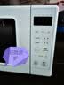 美的（Midea）变频小清新微波炉 液晶屏幕 磨砂面板 小型20L家用 匠心工艺一级能效（PM2002） 实拍图