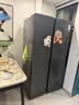 容声608L双开门冰箱超大容量超薄一级能效风冷无霜双变频节能对开门以旧换新国家补贴 【墨韵灰】BCD-608WD18HP 实拍图