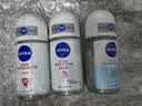 妮维雅（NIVEA）抑汗香体腋下止汗露走珠 精华女+活力女+干爽女（各50ml) 礼物 实拍图