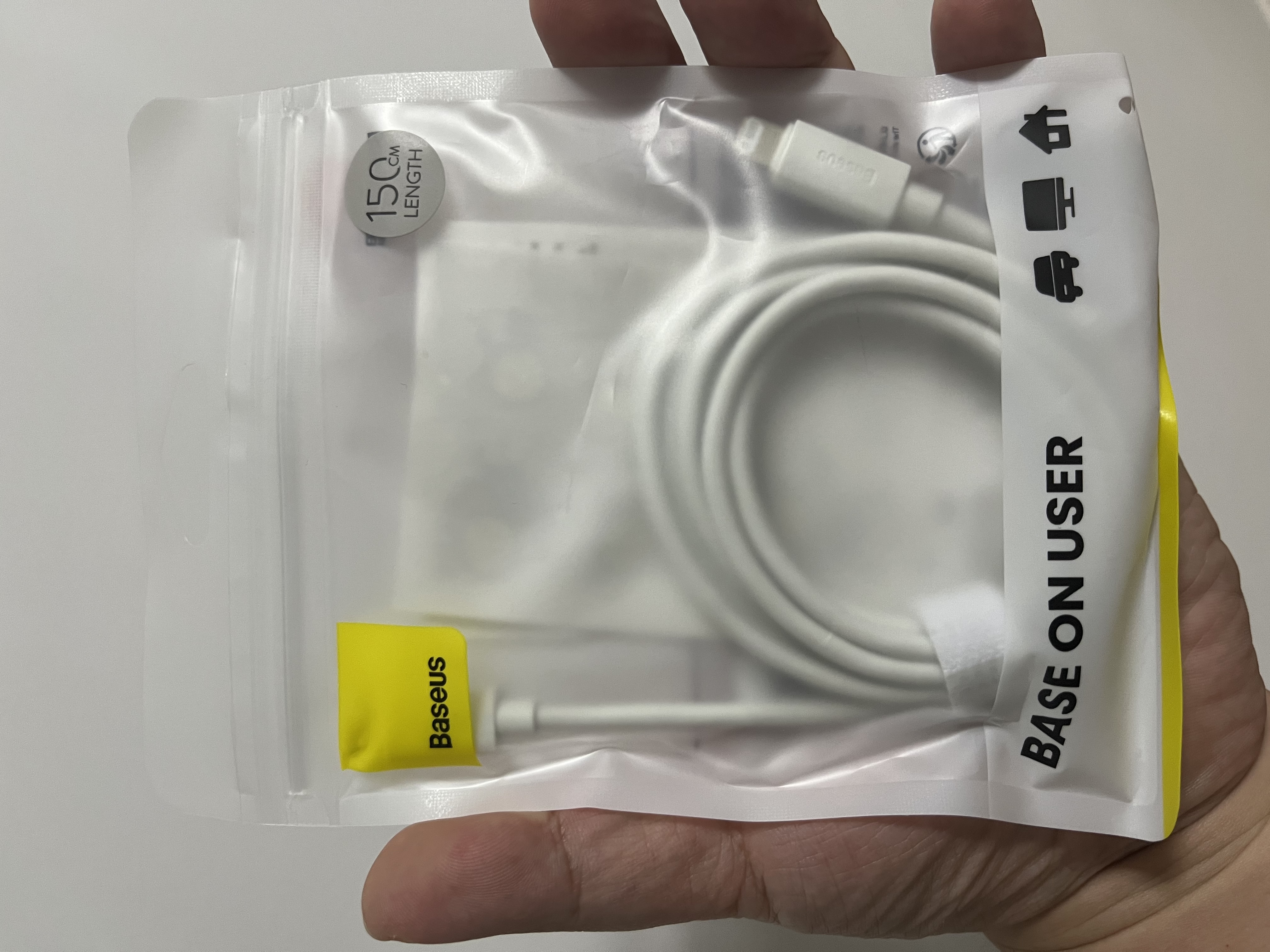 倍思苹果数据线PD30/20W快充线Type-c to lightning充电线适用iPhone14/13Pro Max/12/11手机车载1.5米 实拍图
