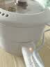 美的（Midea）电煮锅 小电锅 电蒸锅 宿舍小锅多功能锅辅食锅 1.6L学生寝室一体泡面小火锅电煮锅XZE2017 配蒸笼 实拍图