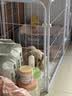贝初众狗围栏室内宠物围栏狗笼子狗栅栏狗笼小中大型犬猫围栏狗笼折叠 120*60*60cm【适合中小型犬】 【6片】自由拼接组合围栏 加粗加密框架/无惧啃咬 实拍图