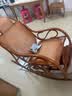 念嘉人藤椅摇椅躺椅午休老人椅成人家用实木椅子天然真藤编织懒人逍遥椅 藤摇椅+坐垫（不包含茶几） 天然植物藤 实拍图
