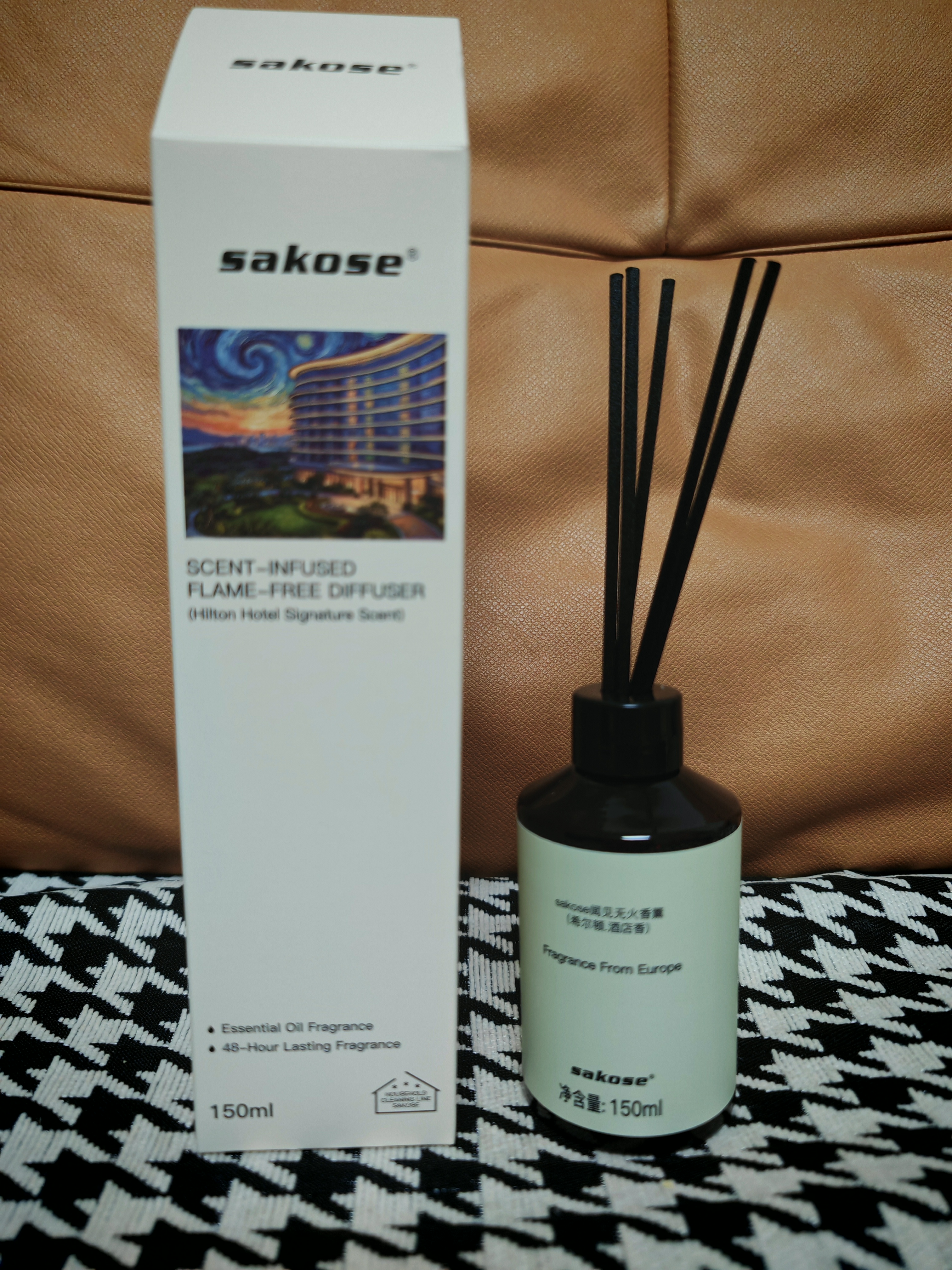sakose闻见无火香薰-希尔顿香150ml室内房间持久留香厕所香氛清新剂 实拍图