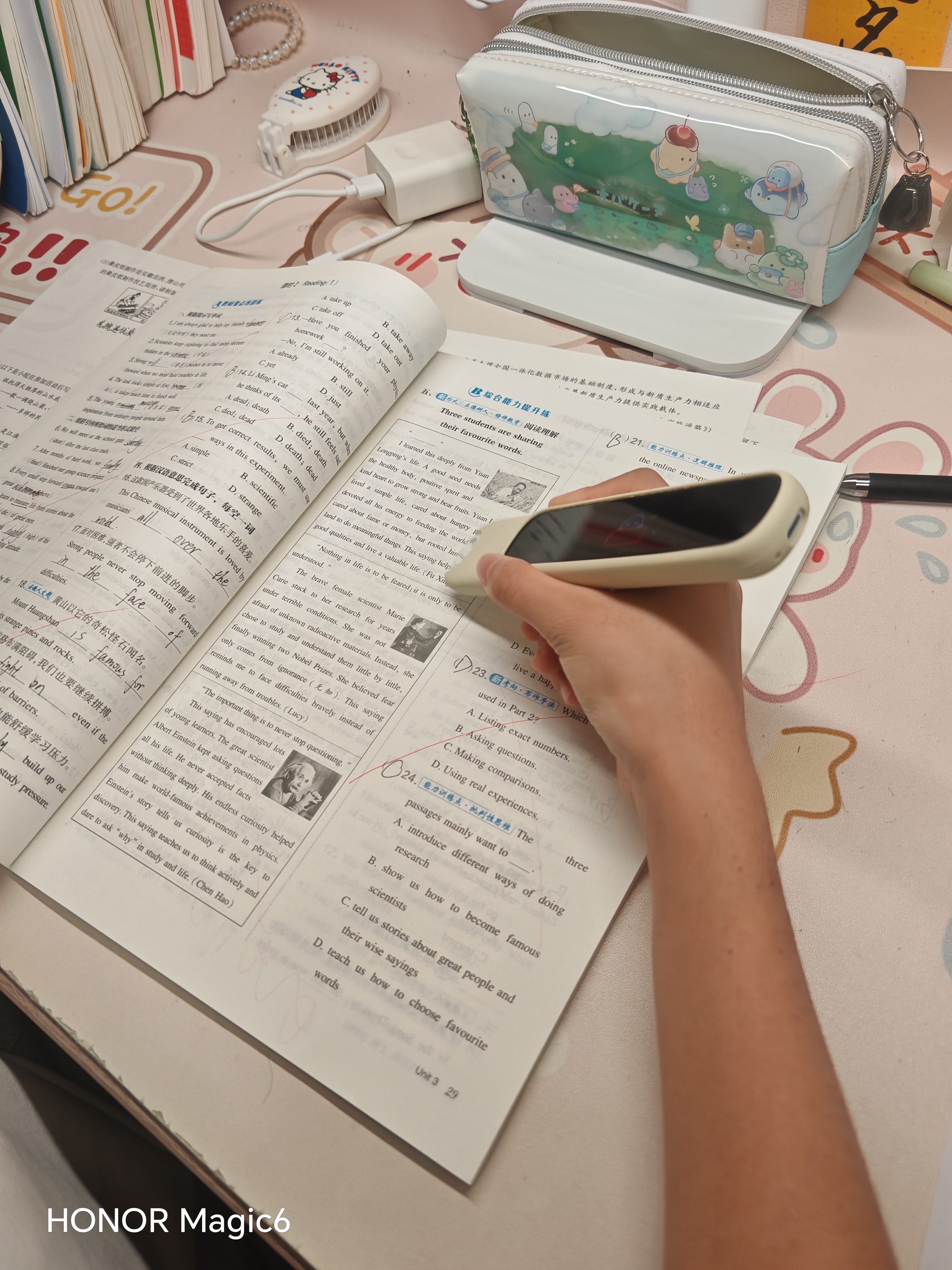 阿尔法蛋【新品上市】词典笔D1ProMax 4G 英语点读笔翻译笔 小学初中高中同步全科学习笔电子词典 实拍图