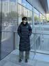 准者（RIGORER）长款羽绒服男2026秋冬新款连帽保暖防风加厚运动户外休闲情侣外套 纯正黑 L (175) 实拍图