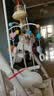 MKK婴儿床铃旋转床头摇铃0-1岁宝宝玩具遥控夜灯防斜视ABS奶咖色 实拍图