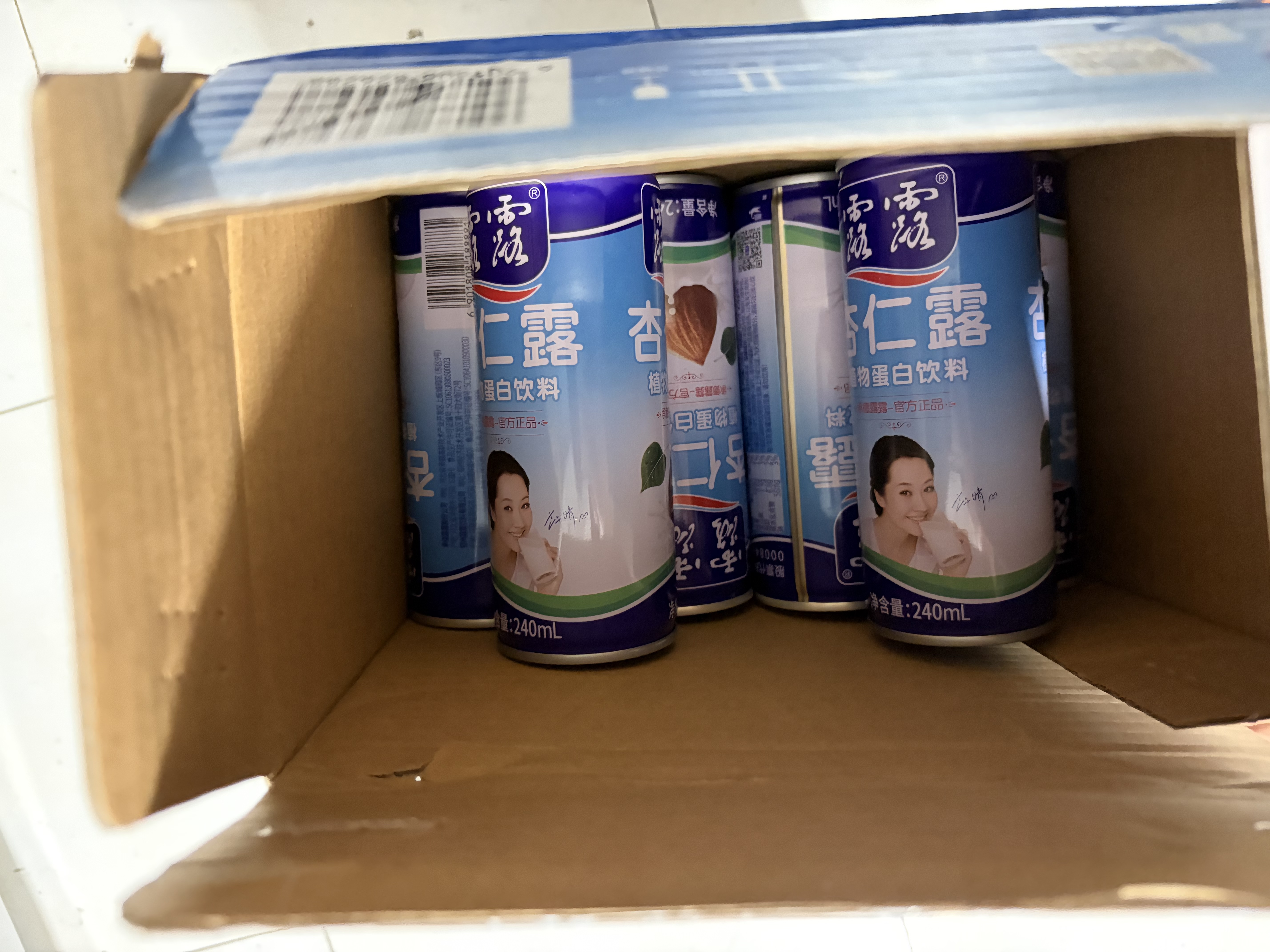 露露杏仁露240ml*24罐经典原味 实拍图