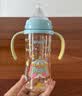 贝亲（Pigeon）防胀气 自然成长翻盖直饮吸管 大童奶瓶330ml 马戏团 18月+ AA279 实拍图