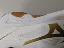 美津浓（MIZUNO）CYCLONE SPEED CN排球鞋综合室内外训练鞋男女款羽毛球鞋乒乓球鞋 白金 【颜值与实力并存】 40 =255mm 实拍图