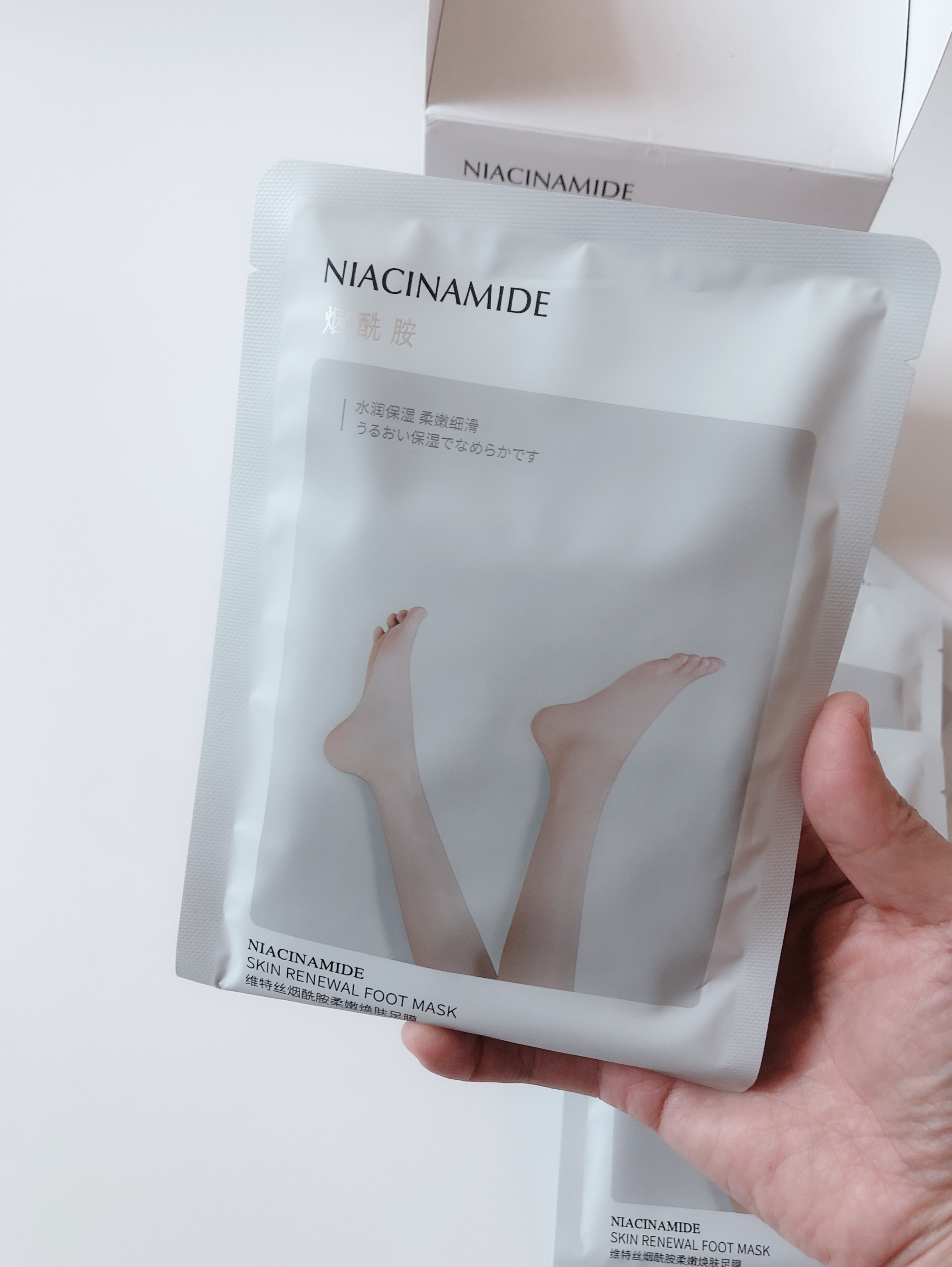 维特丝脚膜去角质脱皮足膜嫩白保湿补水烟酰胺防干裂脚后跟死皮脚部护理 实拍图