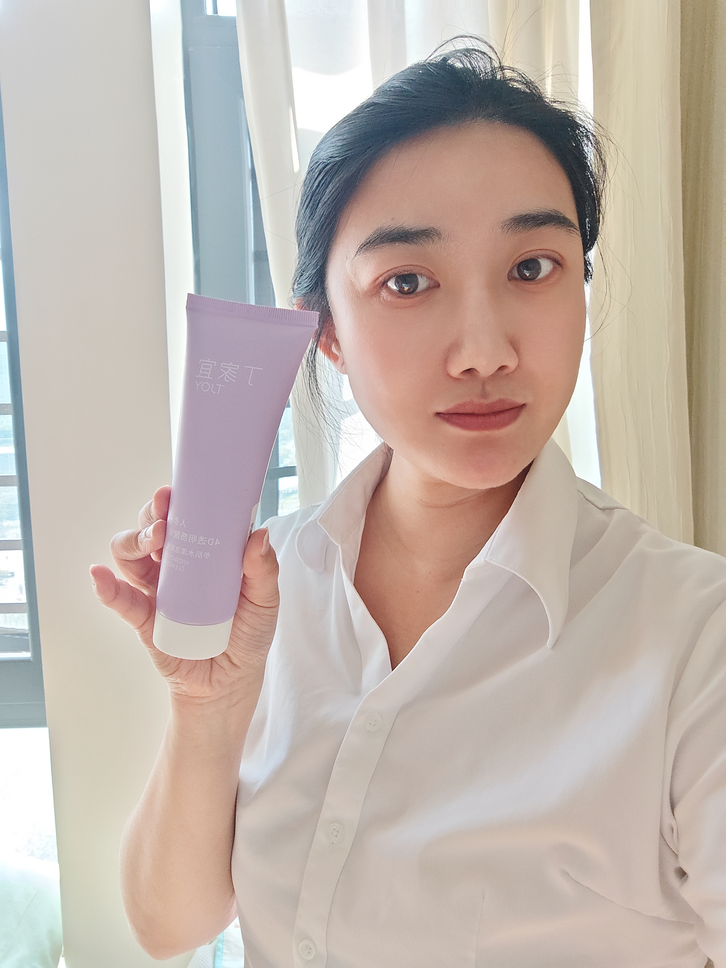 丁家宜（TJOY）参肌水漾洁面乳100g深层清洁收缩毛孔氨基酸洗面奶送女友礼物 实拍图