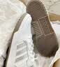 adidas ENTRAP美式校园风运动鞋少年感复古篮球风板鞋阿迪达斯   白色/金属暗银   42 实拍图