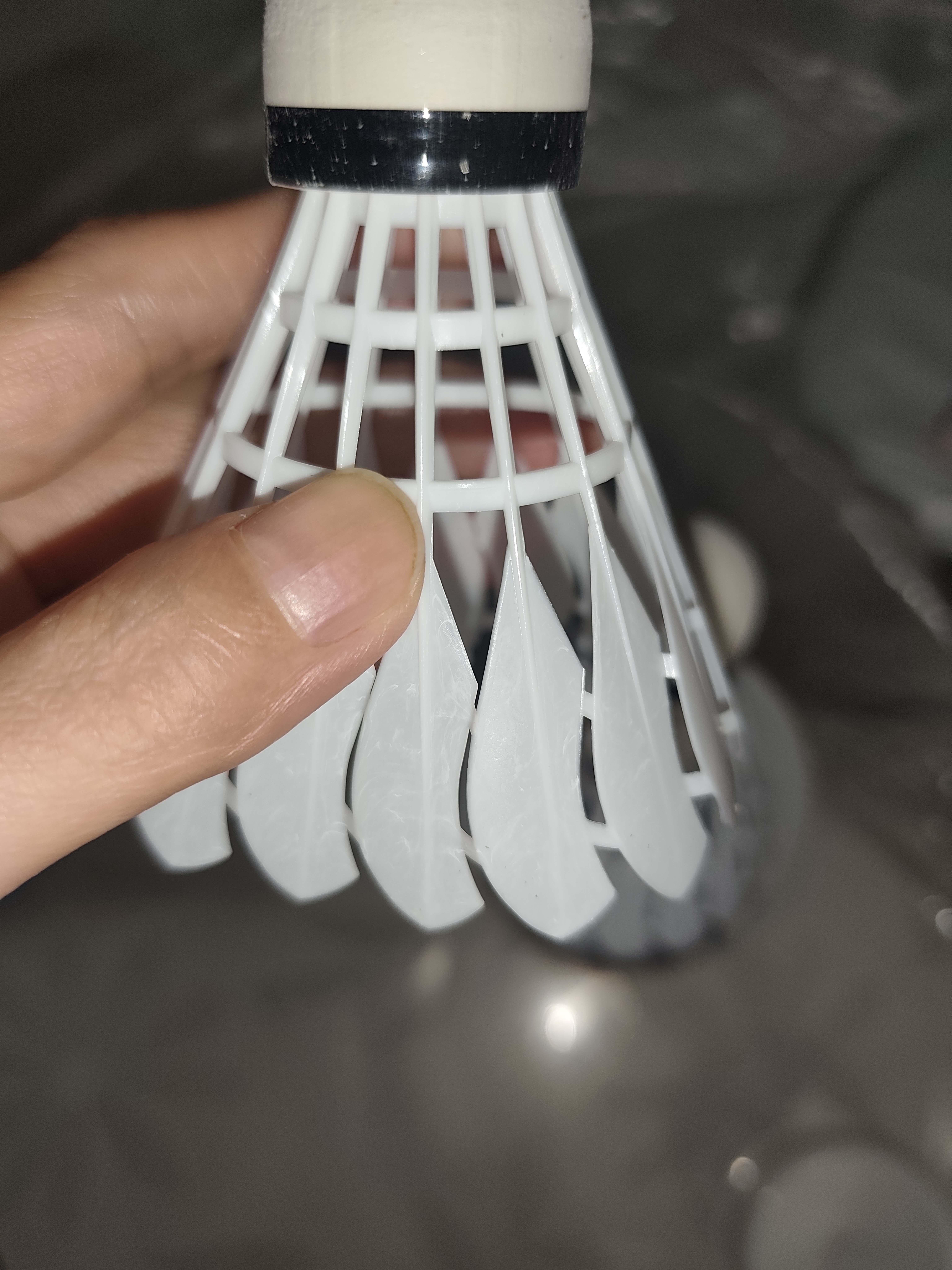 羽毛球耐打正品训练王鹅毛鸭毛稳定训练室外比赛用球防风升级羽球 3只装 1筒 防风-高弹耐打尼龙球 实拍图